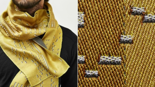 These Scarves Are Woven Music, Made With Patterns From Organ Punchcards